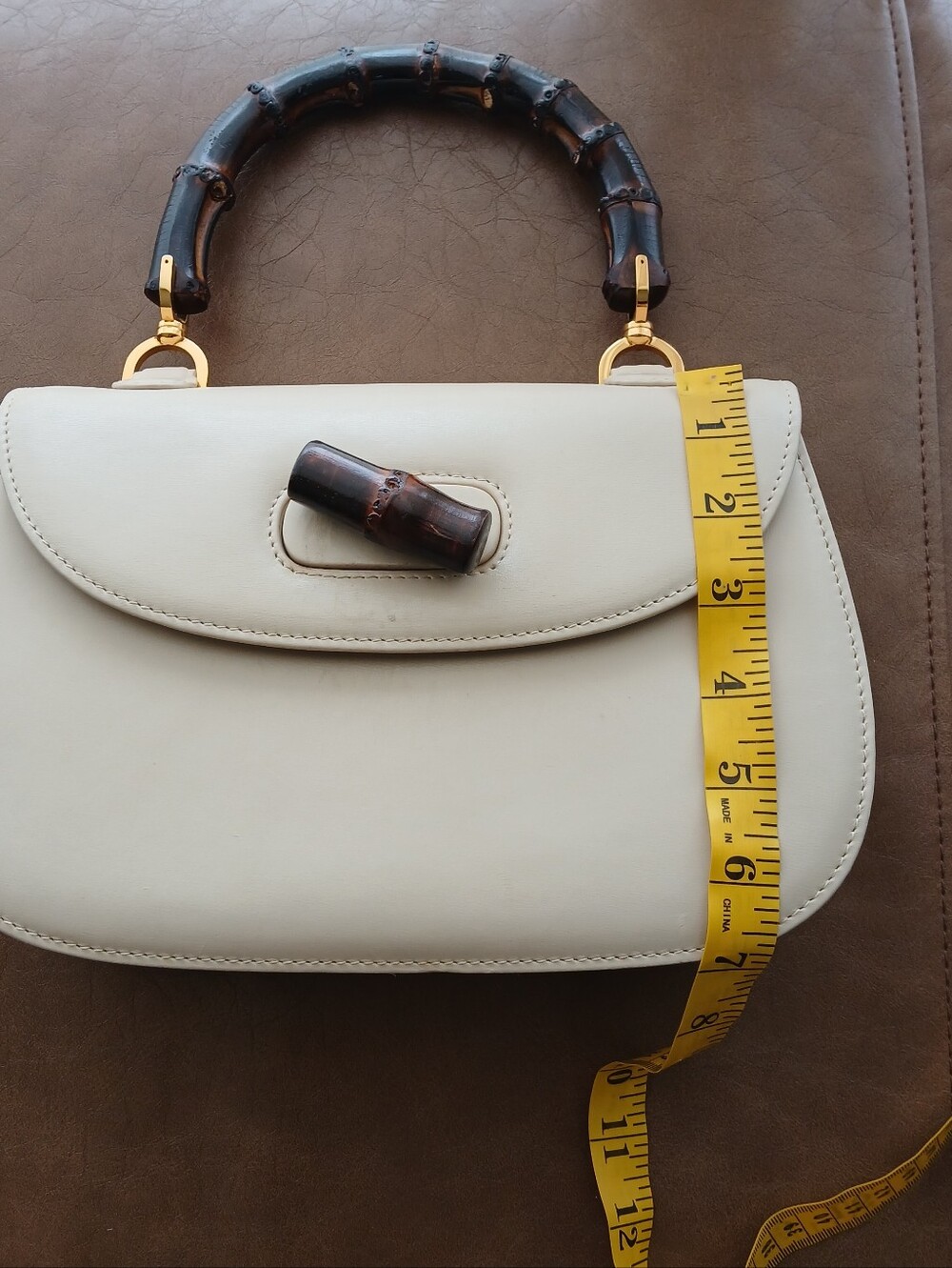 Vintage Gucci classic bamboo handle bag - Picture 16 of 16